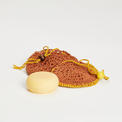 Crochet soap bags